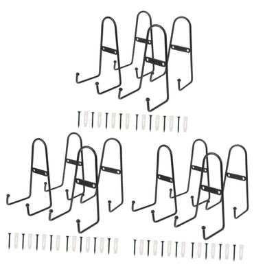 DECHOUS 12 Pcs Plate Display Stand Decorative Display Racks Metal ...