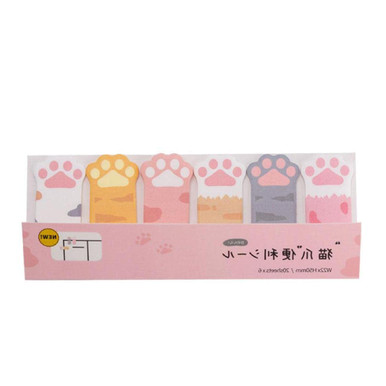 Cute Cat Sticky Notes Animal Cartoon Sticky Marker Sticky Notes Fun ...