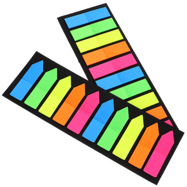 STOBOK 2 Sets Tip Index Sticker Subject Dividers Transparent Page ...