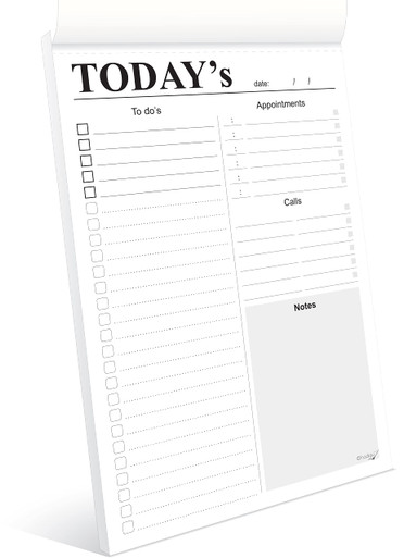 Hadigu To Do List Notepad (9"X6") Today's Daily Planner Notepad, To Do ...