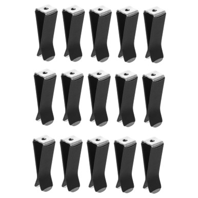 POPETPOP Décoration De Casque Étoile à Ressort 8 Pièces Jaune