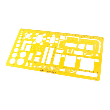 TEHAUX Construction Measuring Rulers Drawing Templates Construction ...