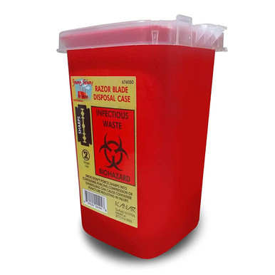 The Shave Factory Blade Dispenser, Sharps Container, Needle Disposal ...
