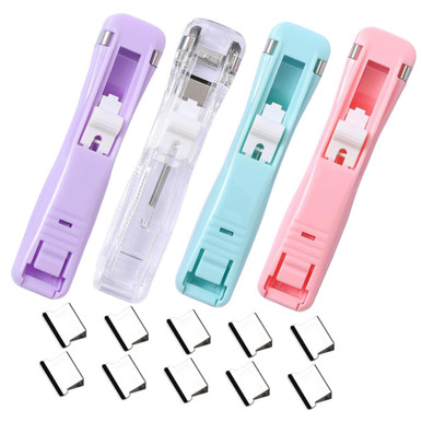 TEHAUX 1 Set Data Folder Paper Stapler Mini Stapler with Staples ...