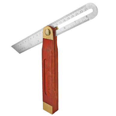 Unlorspy 9 Inch Multi Angle Sliding T-Bevel Angle Ruler Protractor, 360 ...
