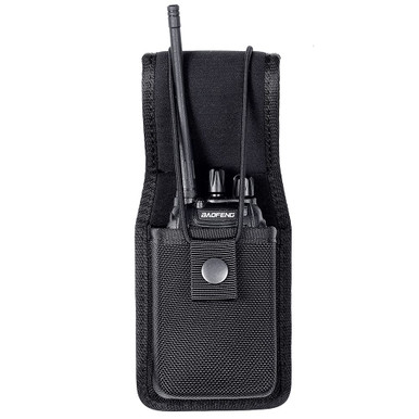TAFTACFR Funkgerätetasche Aus Kunstleder, Universell Für Walkie-Talkies Wie Motorola MT500 - Mit Gürtelclip