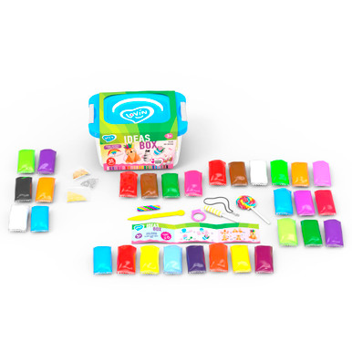 Model Magic Clay Box Modeling clay - Ideas Box Air Dry Clay for Kids | Air Dry Clay Kit with ...