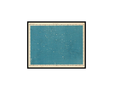Poster Master Celestial Poster - Map of the Stars Print - 8x10 UNFRAMED ...
