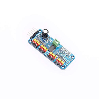 DEVMO PCA9685 16 Channel 12-bit PWM Servo Motor Driver I2C Module for ...