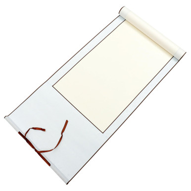 LALAFINA 1pc Blank Rice Paper Scroll Blank Mounting Scroll Chinese ...