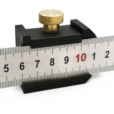 OSALADI Ruler Stops Fences Steel Ruler Positioning Block Angle Line ...