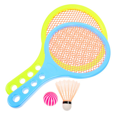 Paddle Racket Toy SUPVOX 1 Set Family Beach Games Tennis Racket Beach Racquet Ball Paddle ...