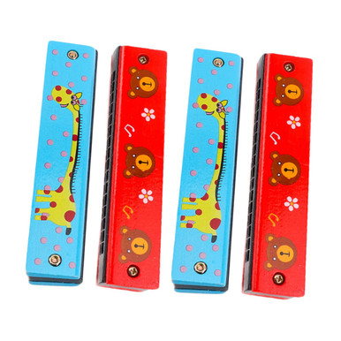 Colorful Wooden Flute - Beginners Toddler Teens Early Education Music Sound Toy Boys Girls Learning Musical Instrument