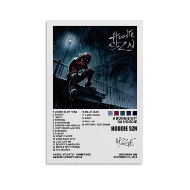 A Boogie Wit Da Hoodie Poster Hoodie SZN Album Cover Posters for ...