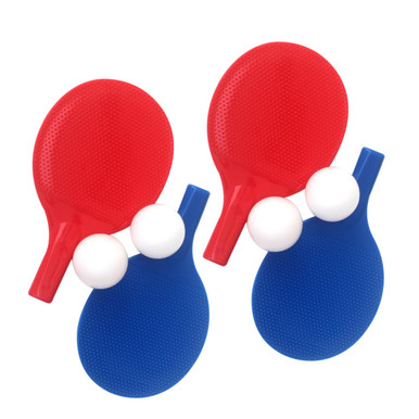 Paddle Racket Toy FOYTOKI 2 Sets Outdoor Table Tennis Racket Kids Table Tennis Racket Toy ...