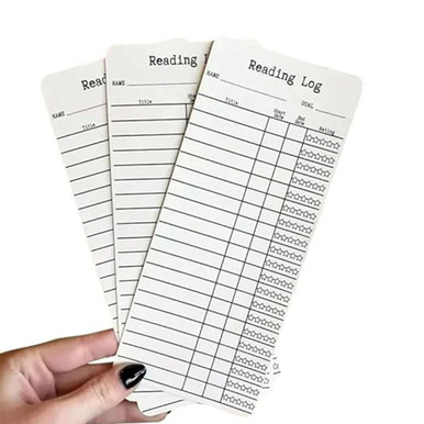 12PCS Reading List Bookmark, Library Card Bookmark - Reading List ...