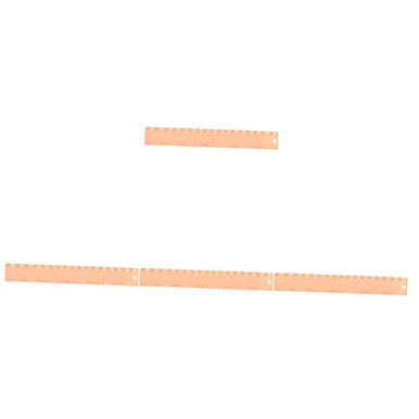 Lurrose 4pcs Copper Ruler Wave Ruler Measuring Tool Measuring Ruler ...