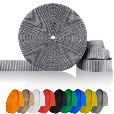 DTXUP Nylon Webbing 1 Inch Strap, Polypropylene Flat Webbing for ...