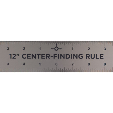 ALVIN Aluminum Center Finding Ruler 48