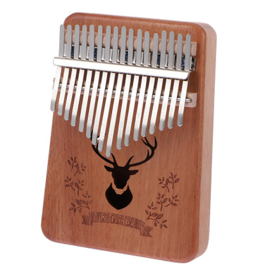 ERINGOGO Kit Kalimba Fai Da Te 17 Tasti In Metallo – Set Di Ricambi Con Viti E Ponte Per Montare Il Tuo Pianoforte A Pollice, Regalo Creativo