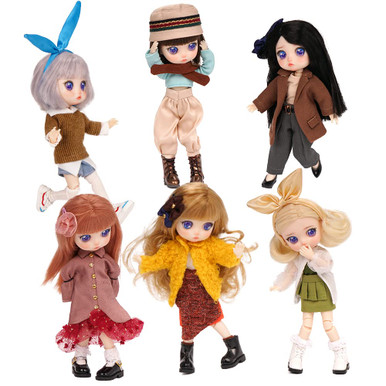 SacPero BJD Dolls SD Dolls LadyDoolli Ball 40 Jointed Doll 6 in DIY ...