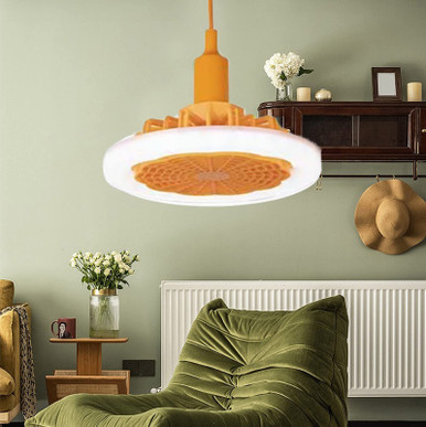 ZZKHGo E27 Ceiling Fan - Ceiling Fans with Lights Remote Control Small