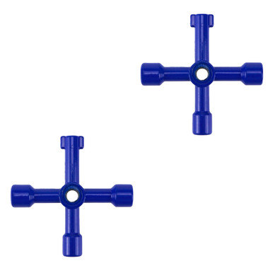 Meprotal 2pcs 4-Way Multi-Functional Utilities Key, Electric Cabinet ...