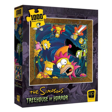 The Simpsons Treehouse of Horror Happy Haunting 1000 Piece Jigsaw The Simpsons Treehouse of Horror Happy Haunting 1000 Piece Jigsaw