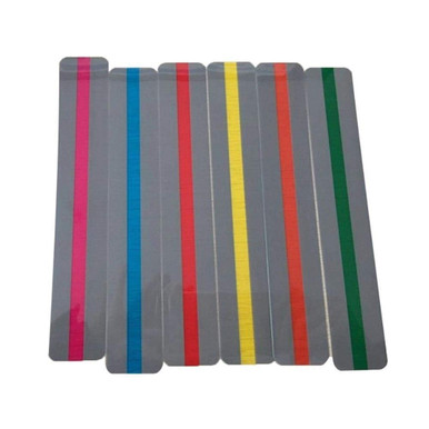 LKL 6pcs Bookmarks Guided Reading Strip Innovative Color Bookmark ...