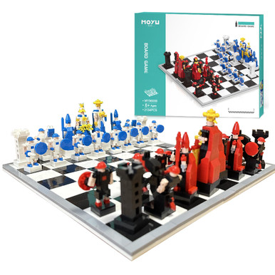 SZTUMBO Building Block Chess,Chess Sets for Kids Themed Chess,The ...