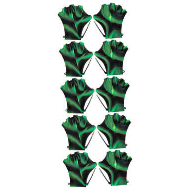 Sosoport 5 Pairs Swimming Gloves Dive Auxiliary Mitten Fingerless ...