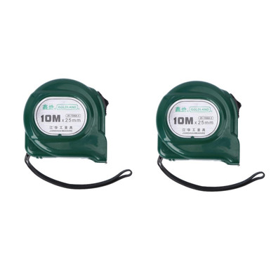 TEHAUX 2pcs Steel Tape Plumbers Metric Ruler Retractable Measure Tape ...