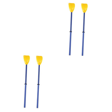 Gripper Plastic Raft VANZACK 2 Pairs Plastic Paddle Canoe Oar Paddle Board Kids Kayak ...