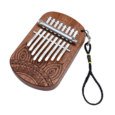 SAFIGLE Thumb Wood Kalimba Rain Stick Tiny Things Harp Portable ...