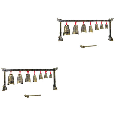 ERINGOGO 2pcs Tibetan Wind Bells Chime Rain Stick Harp Musical ...
