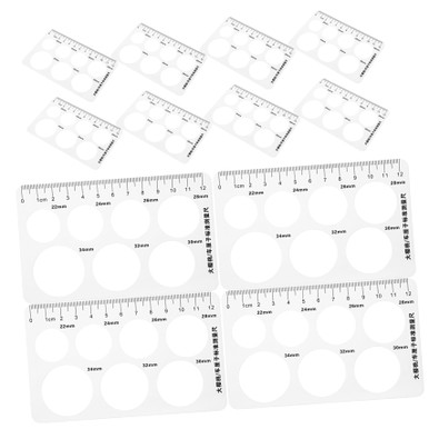Cherry Measuring Ruler Gogogmee 12Pcs Tools Fruit Cherry Measuring rulers Citrus Diameter ...