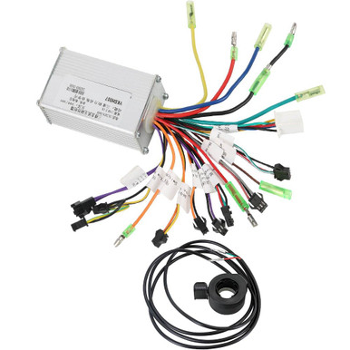 YC Yier 36V-48V 350W -500W Brushless DC Motor Speed Controller & Thumb