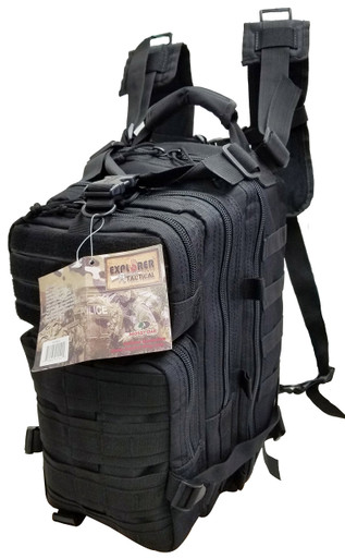 Tactical Assault Pack Militärrucksack – 27L, MOLLE, Mossy Oak, Wasserabweisend, Mit Trinkblasen-Kompatibilität