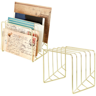 Tandefio 3 Pcs Desk Drawer Organizer Bulk Metal Mesh Trays A4 Large - View #7