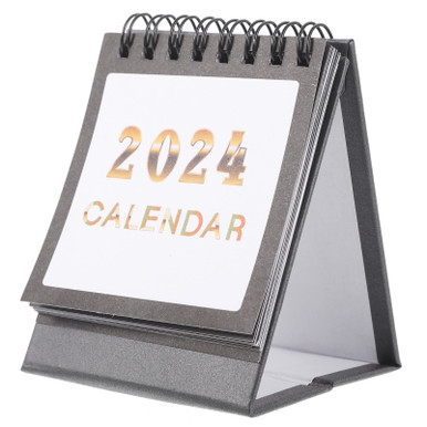 1 2024 Mini Desk Calendar Desktop Calendar 2024 Mini Stand up Calendars ...