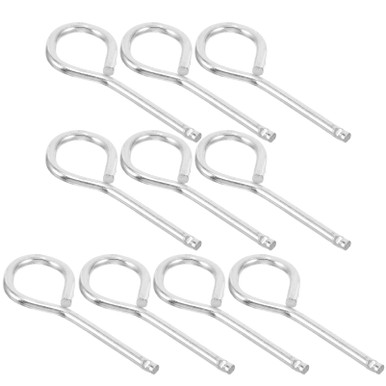 HEMOTON 10pcs Fire Extinguisher Pull Pins Fire Extinguisher Steel Lock ...