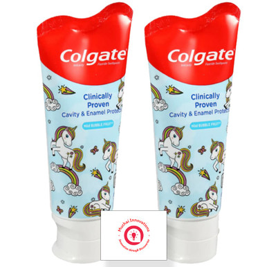 Colgate Kids Fluoride Anticavity Toothpaste for Ages 2+, ADA-Accepted ...