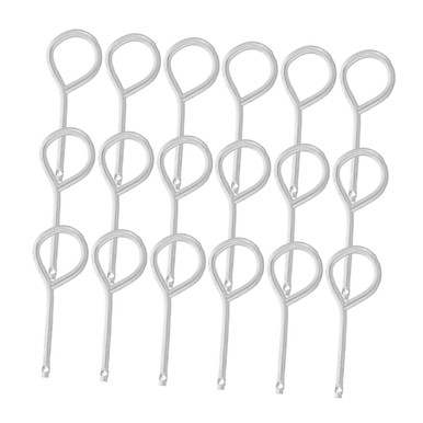 BESTonZON 20pcs Iron latch lock pin fire extinguisher lock pins Pack ...