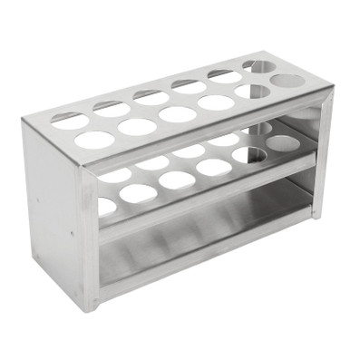 Metal Test Tube Rack, 12 Holes Scientific Test Tube Rack Set, 304 ...