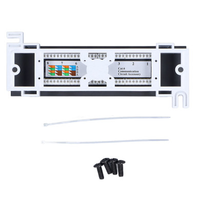 Patch Panel 8 Ports CAT6 Network Patch Panel Patch Panel Network Cable ...