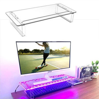 Acrylic Computer Monitor Stand Holder,Acrylic Monitor Stands, Monitor ...