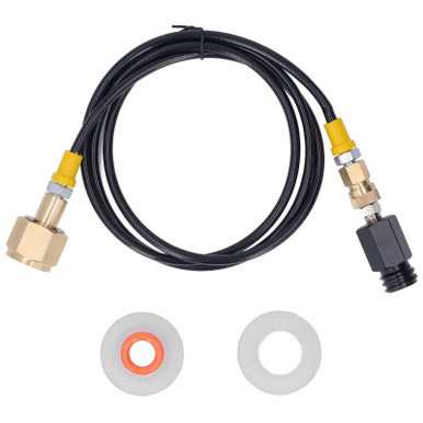 Naroote Soda Refill Adapter CO2 Cylinder Cartridge Fill Tank Connector Naroote Soda Refill Adapter CO2 Cylinder Cartridge Fill Tank Connector