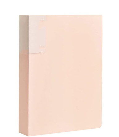 Folder Organizer 5pc A4 File Bag 100 Pages Data Book Large Capacity ...