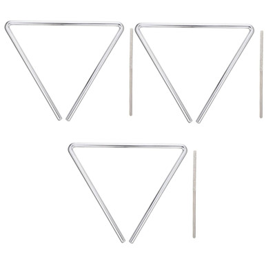 ibasenice 3 Sets Triangle Musical Instrument Table Runner Big Sister ...