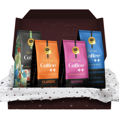 COFFEE++ Gift Set | Basket for Coffee Lovers | Gourmet Box Sampler ...